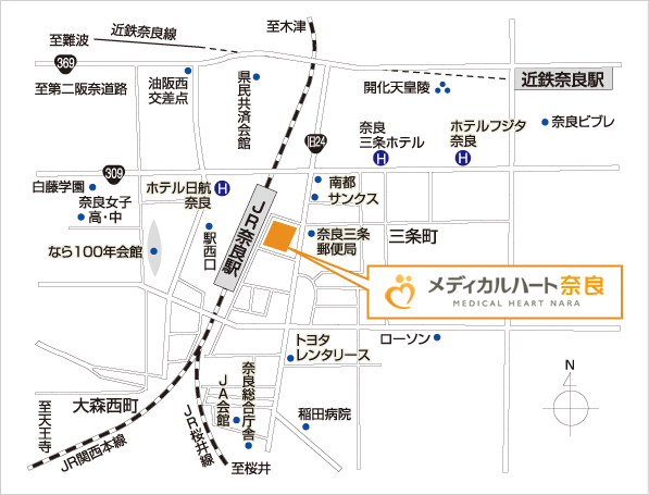 周辺地のイメージ