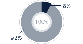 特になし8%　その他92%